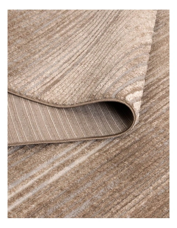 Sierra Lines Brown Grey Rug image 3