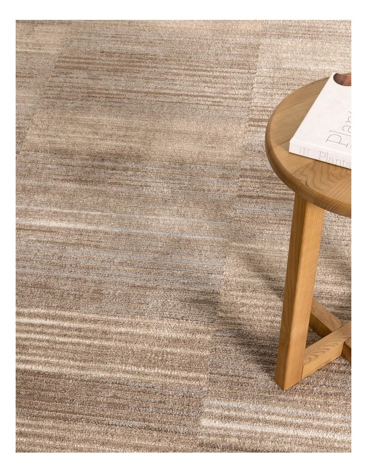 Sierra Lines Brown Grey Rug image 5