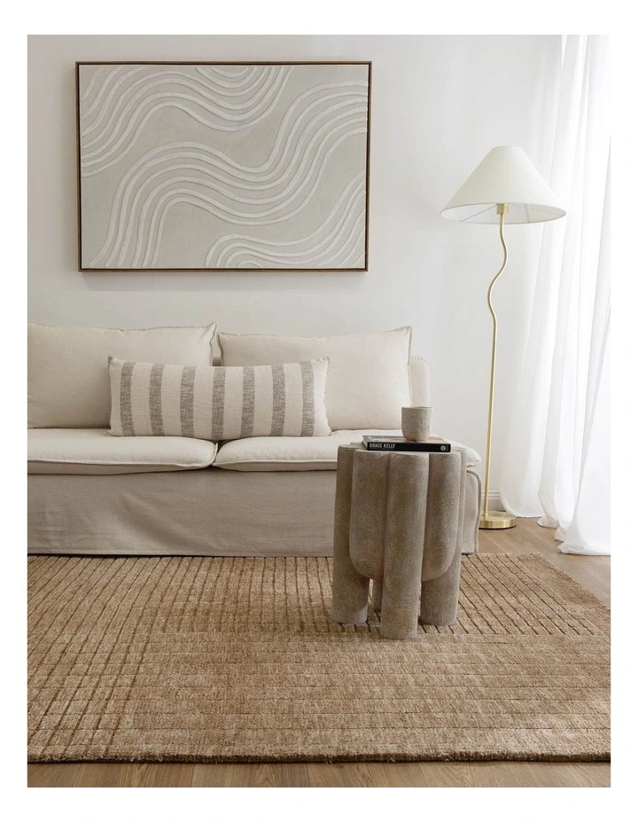 Canyon Warm Sand Carved Rug - CANYON03 image 4