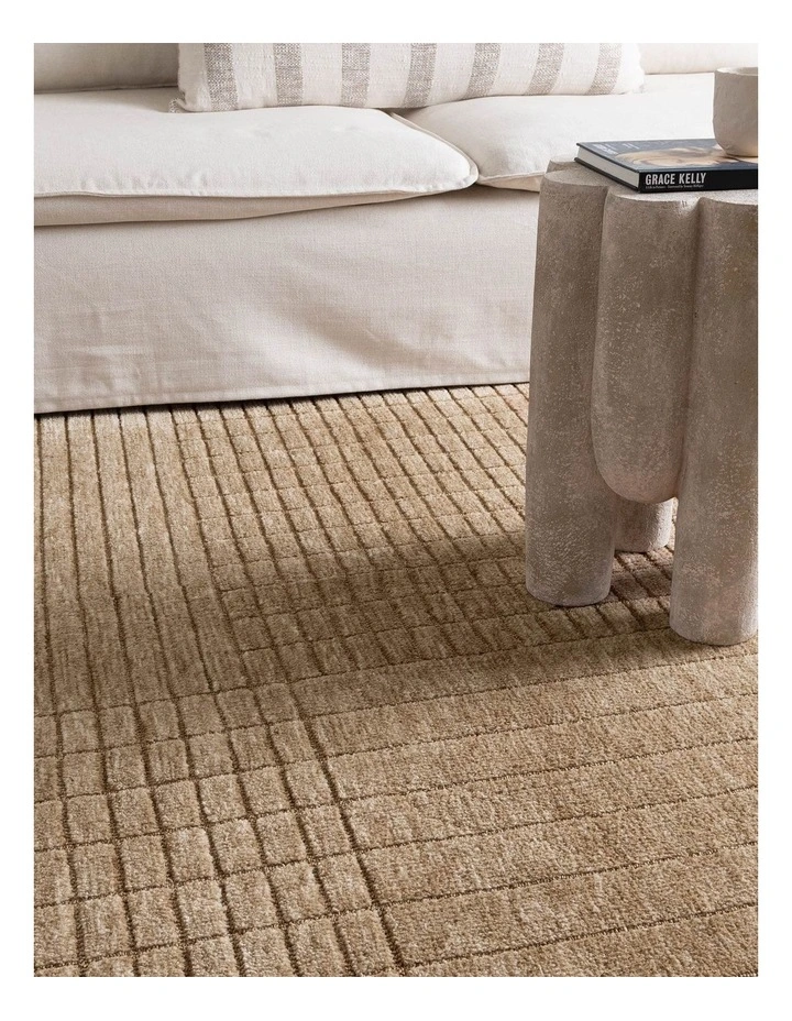 Canyon Warm Sand Carved Rug - CANYON03 image 5