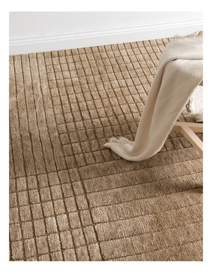 Canyon Warm Sand Carved Rug - CANYON03 image 6