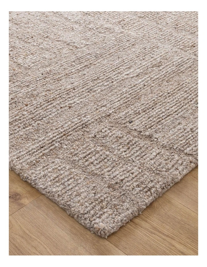 Seren Cocoa Modern Wool Rug image 2