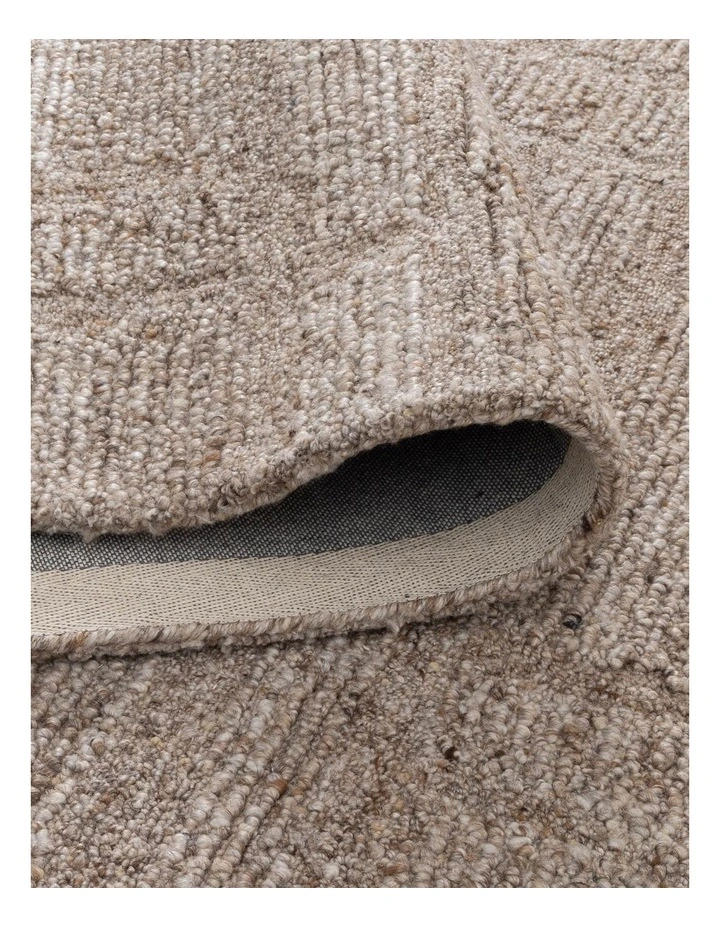 Seren Cocoa Modern Wool Rug image 3