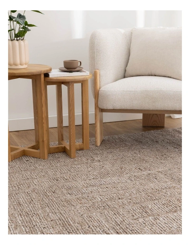 Seren Cocoa Modern Wool Rug image 5