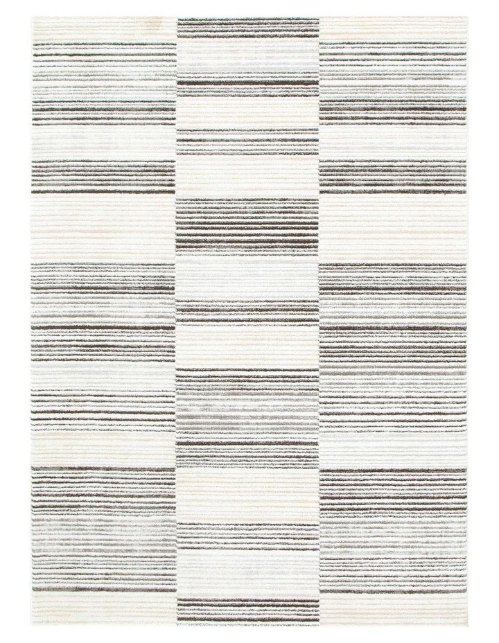 Sierra Lines Grey Rug image 1