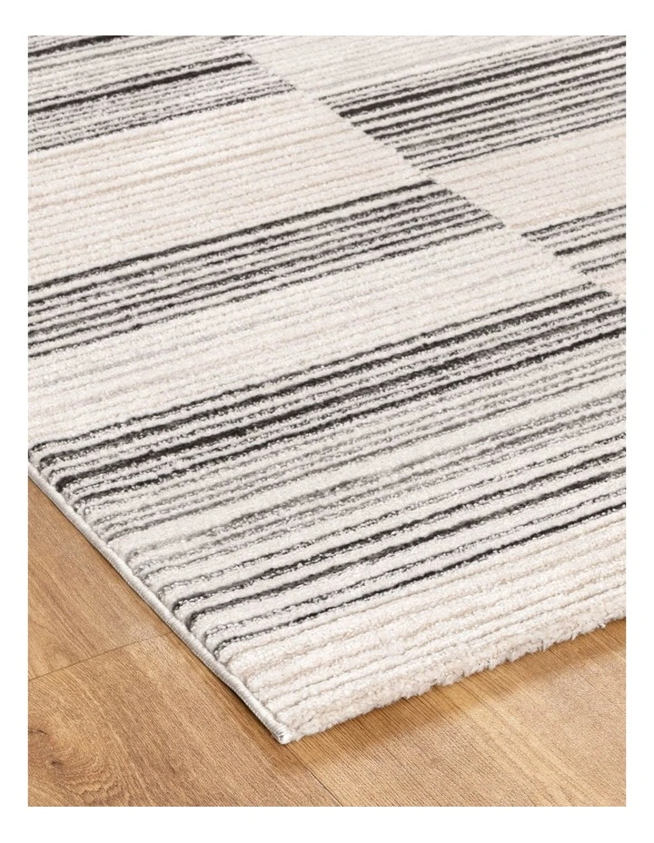 Sierra Lines Grey Rug image 2