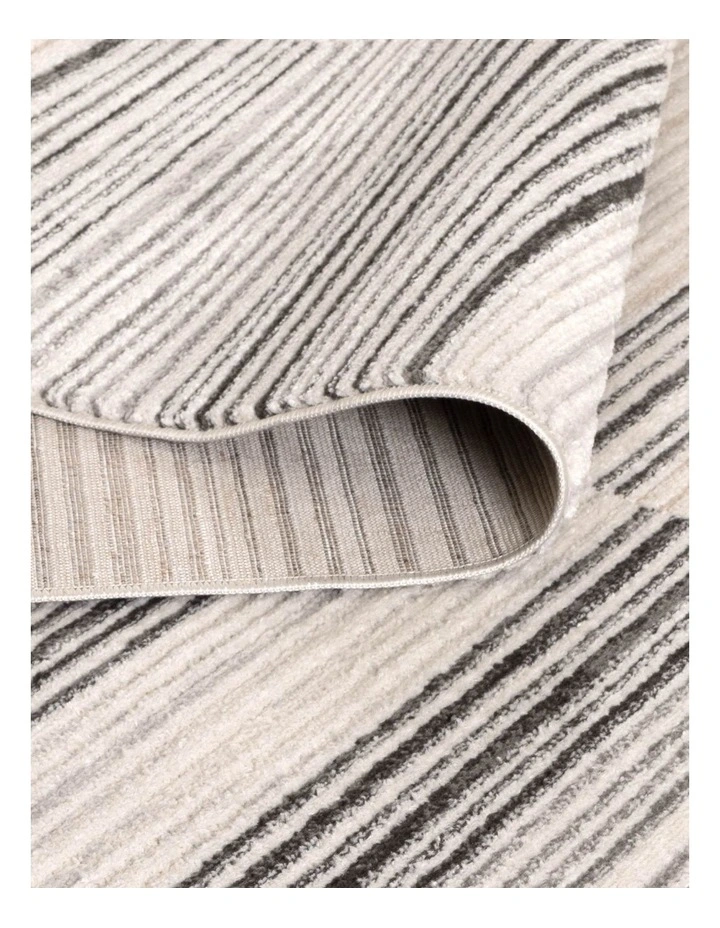 Sierra Lines Grey Rug image 3