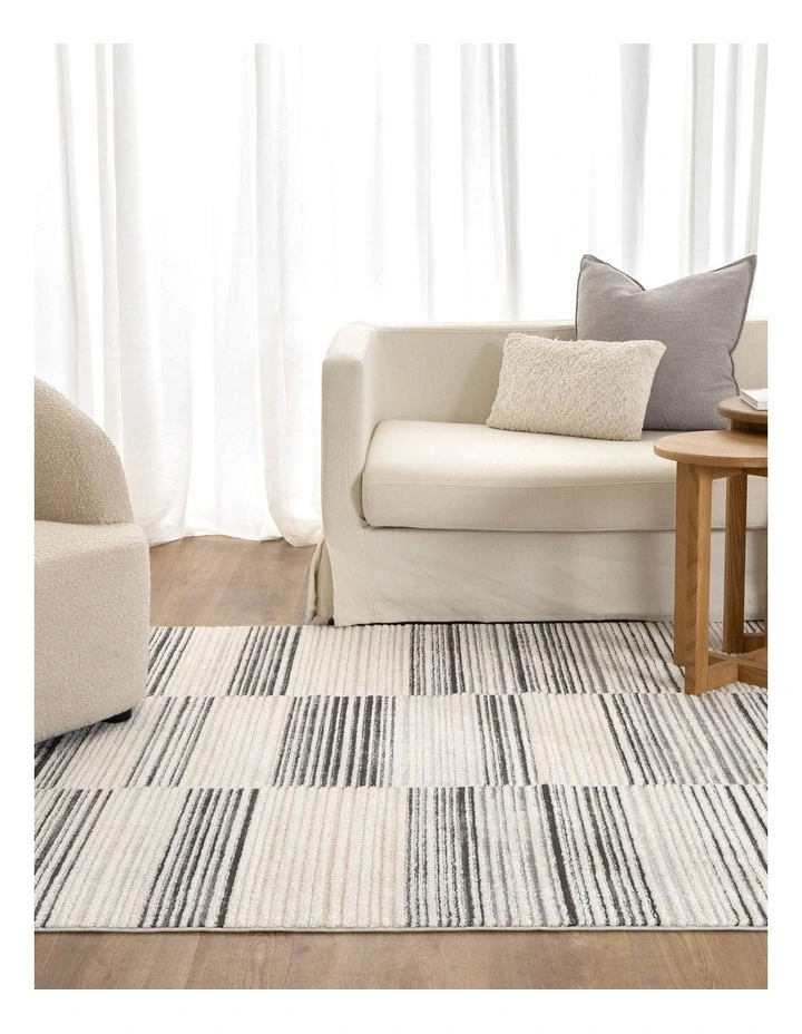 Sierra Lines Grey Rug image 4