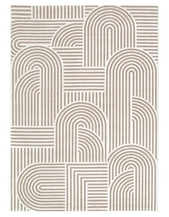 Sierra Arches Beige Ivory Rug