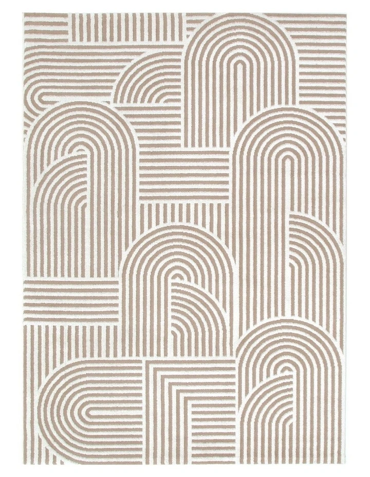 Sierra Arches Beige Ivory Rug image 1