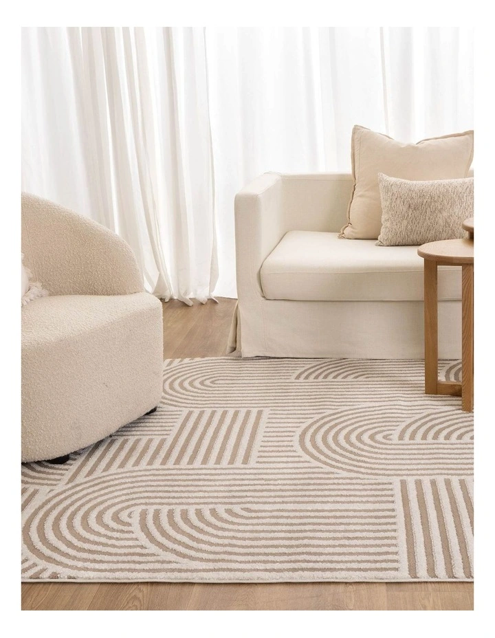 Sierra Arches Beige Ivory Rug image 4