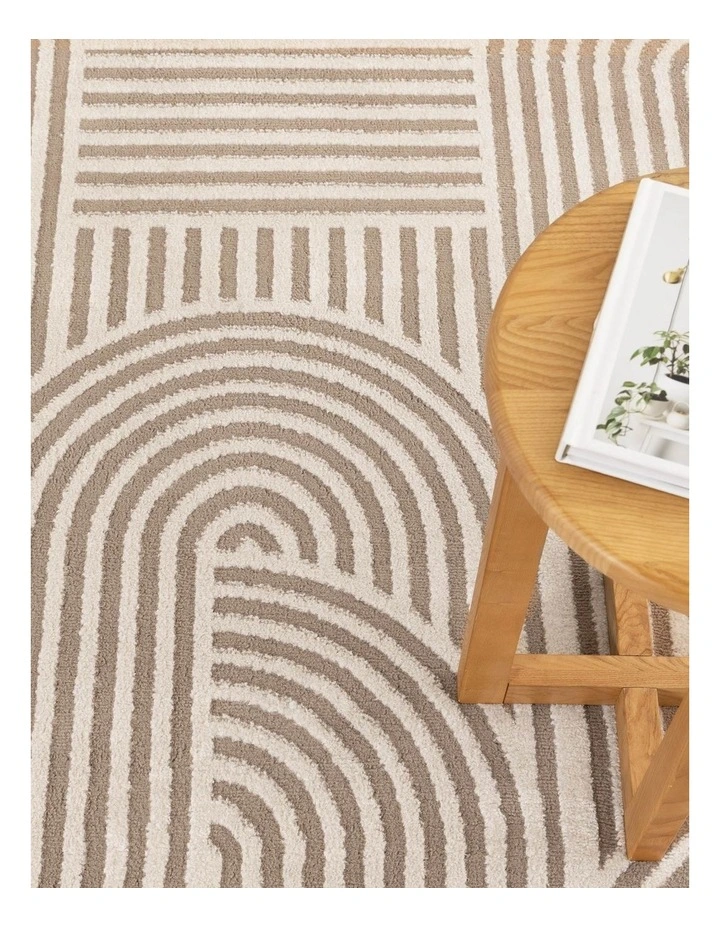 Sierra Arches Beige Ivory Rug image 5