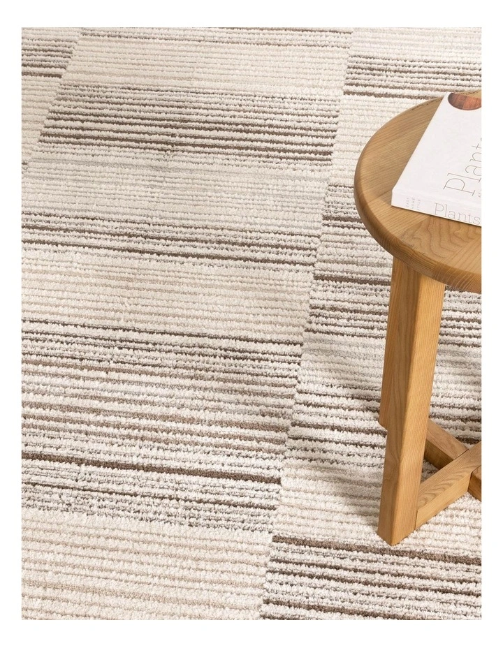 Sierra Lines Beige Brown Rug image 5
