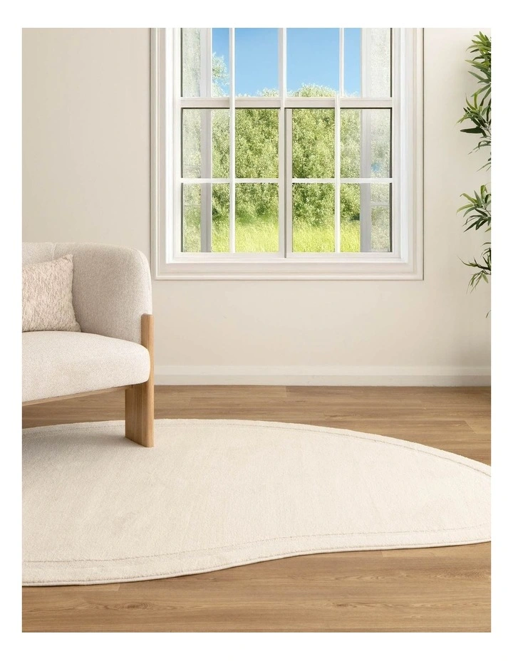 Nessa Ivory Jellybean Rug (N400) image 4
