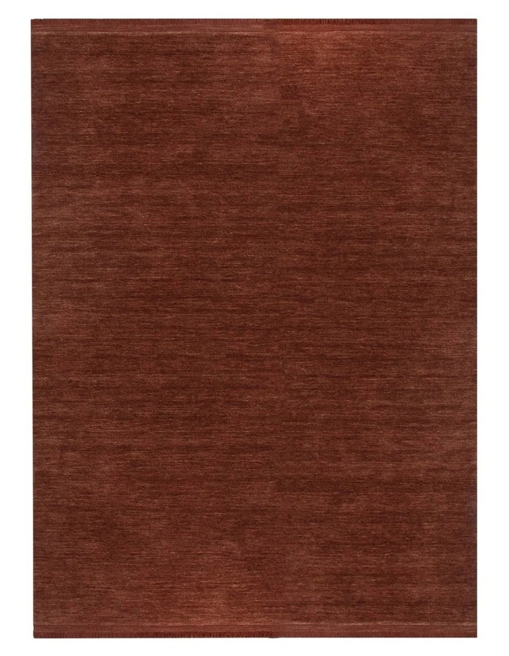 Charleston Hand-Knotted Wool Rug Terra image 1
