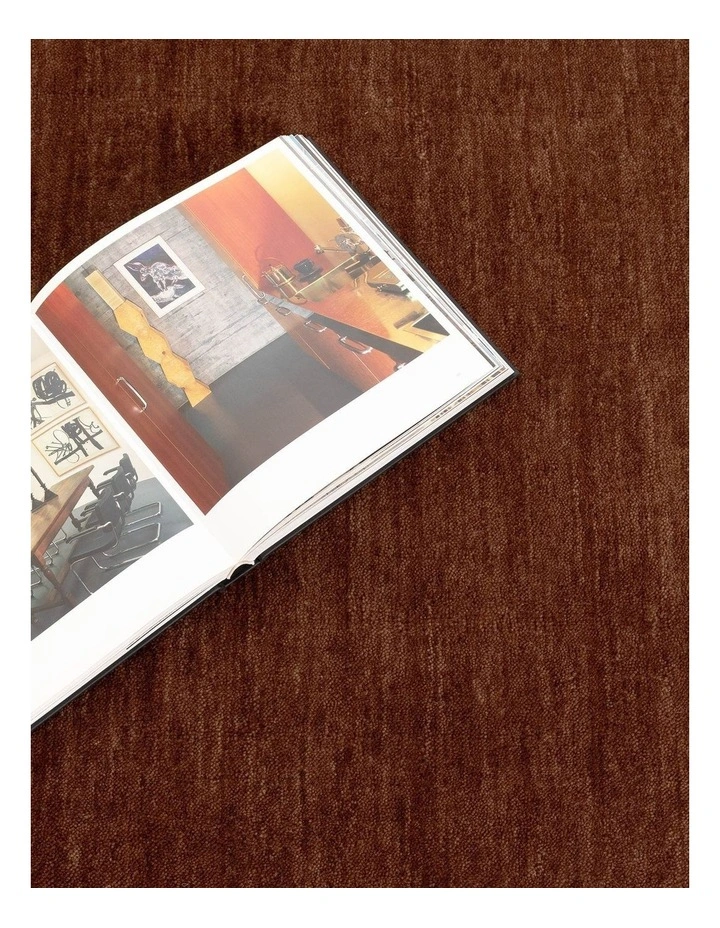 Charleston Hand-Knotted Wool Rug Terra image 5