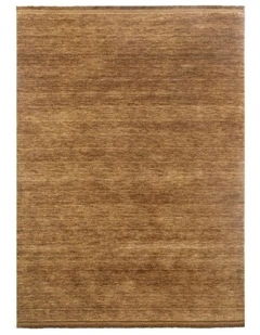 Charleston Hand-Knotted Wool Rug Butterscotch