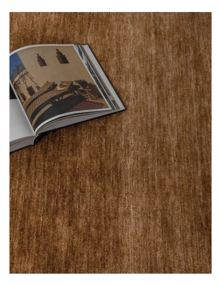 Charleston Hand-Knotted Wool Rug Butterscotch image 5