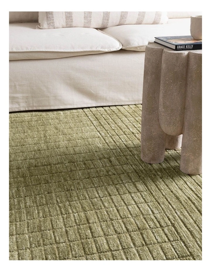 Canyon Green Carved Rug - CANYON02 image 5