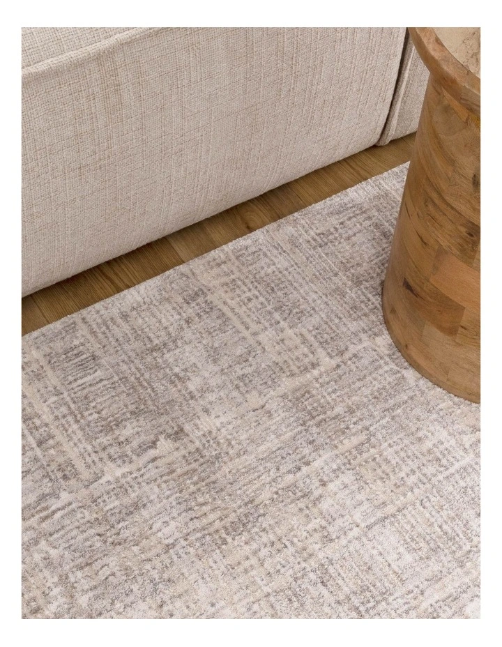 Solenne Beige Abstract Rug - S500 image 4