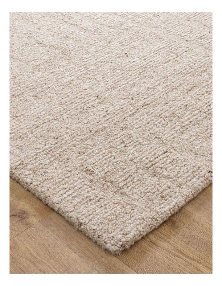Seren Beige Modern Wool Rug image 2