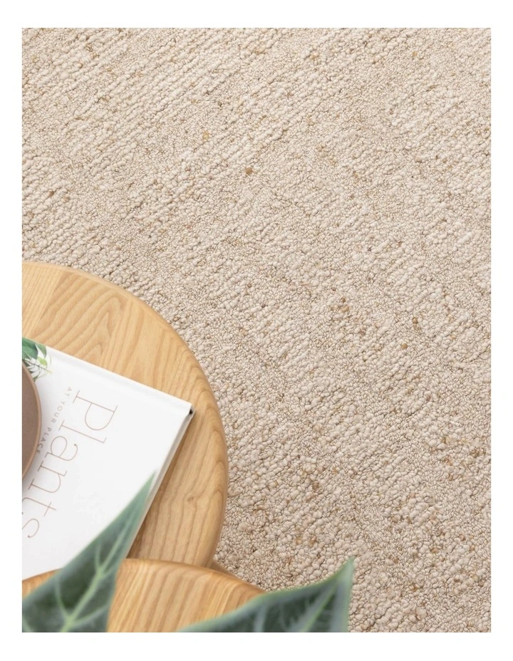 Seren Beige Modern Wool Rug image 6
