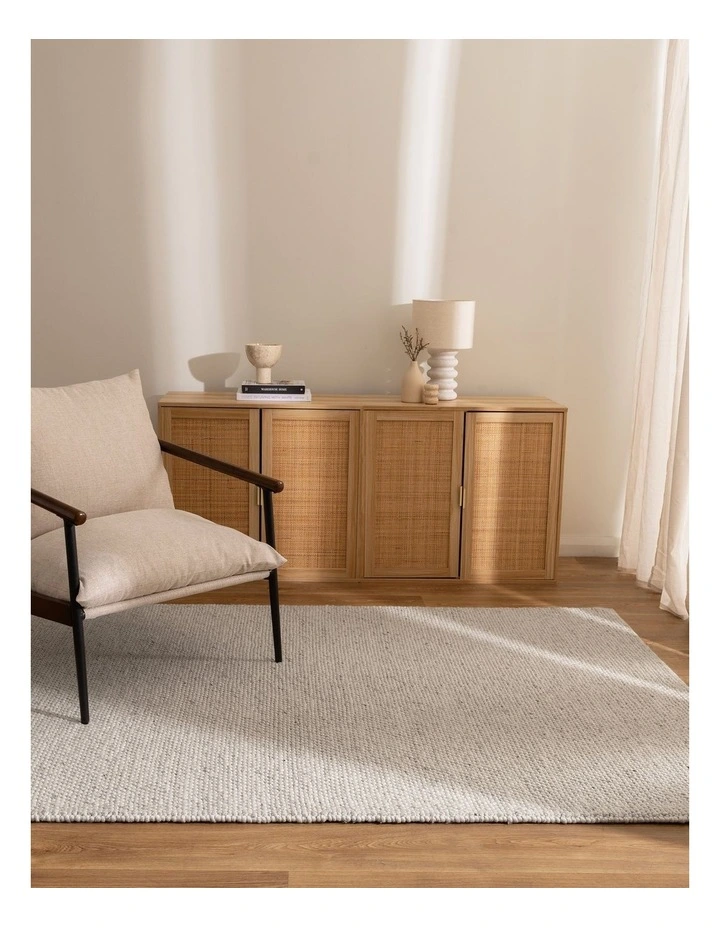 Beau Ivory Chunky Wool Rug image 4