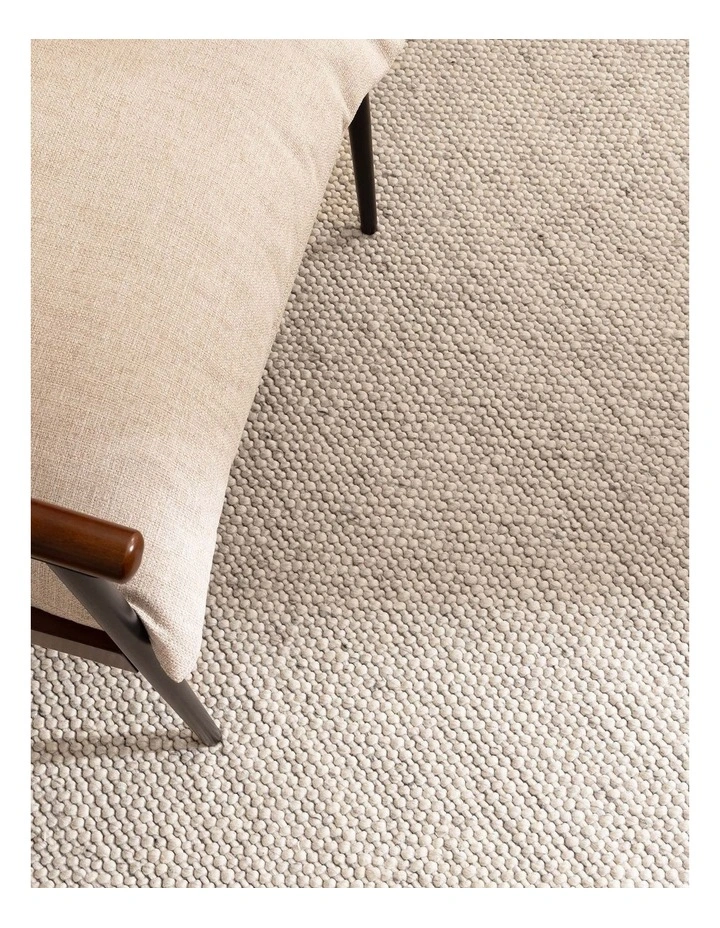 Beau Ivory Chunky Wool Rug image 5