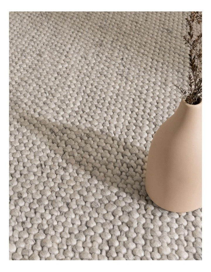 Beau Ivory Chunky Wool Rug image 6