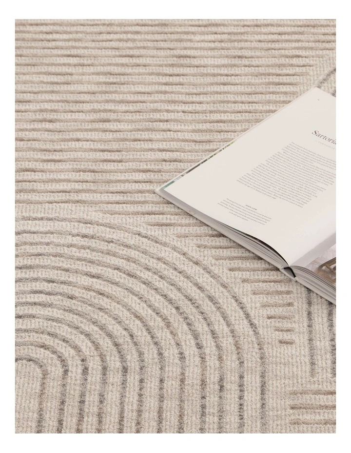 Solenne Neutral Arches Rug - S902 image 5