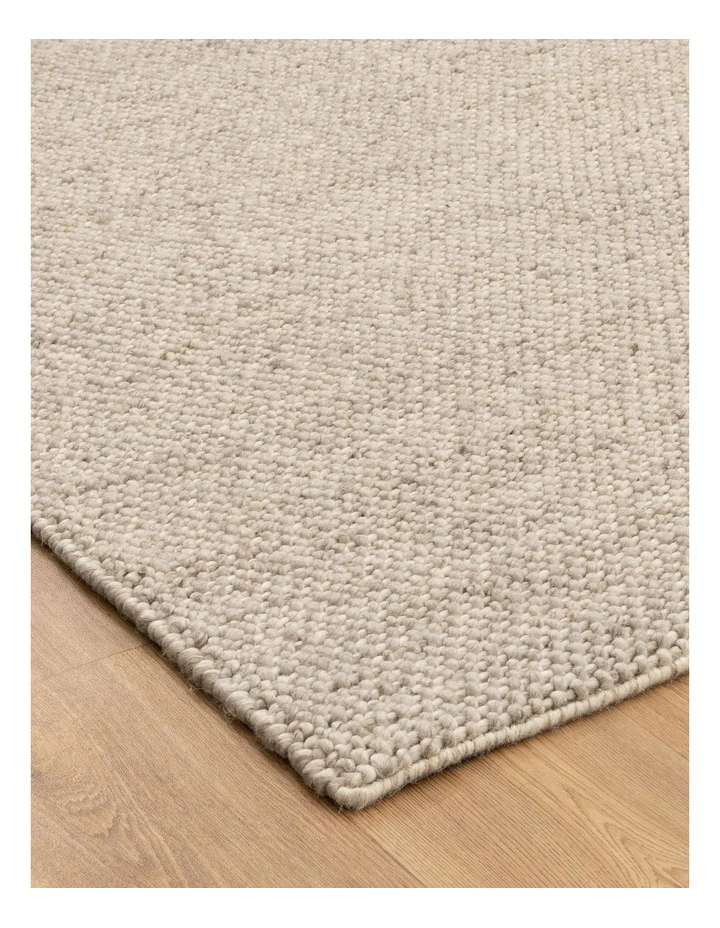 Beau Beige Chunky Wool Rug image 2