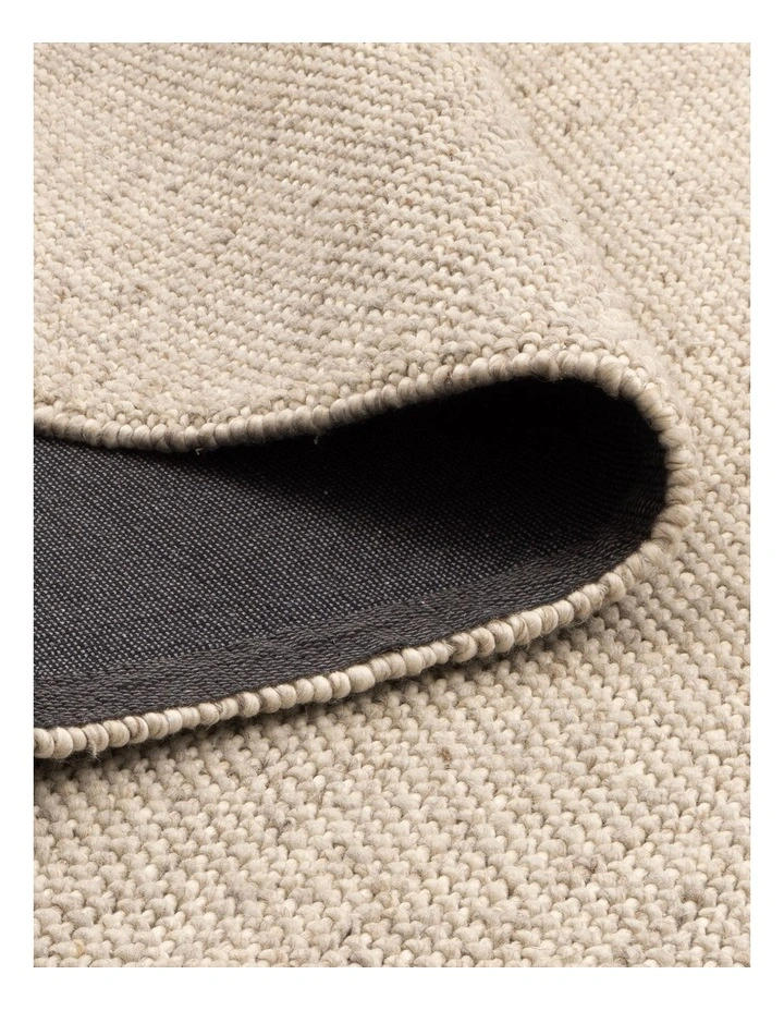 Beau Beige Chunky Wool Rug image 3