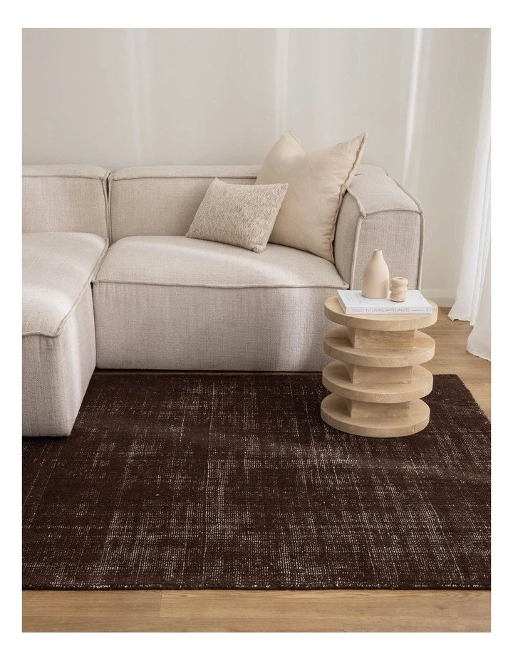 Harbour Chocolate Brown Indoor Outdoor Rug image 4