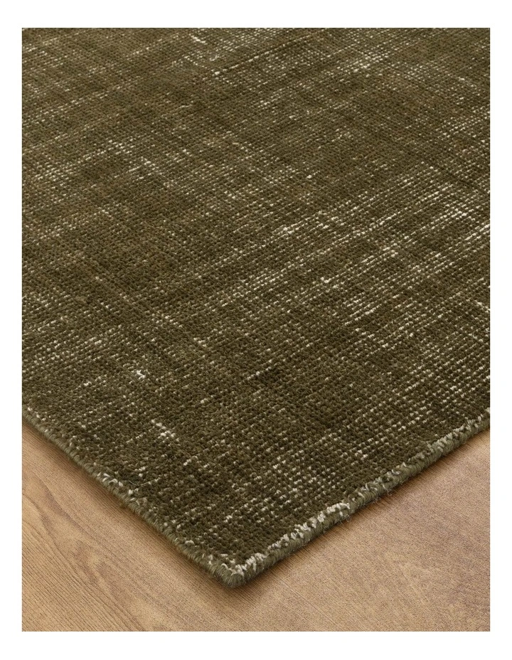 Harbour Olive Green Indoor Outdoor Rug image 2