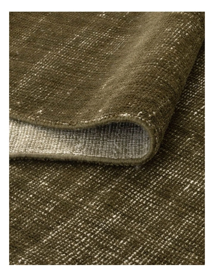 Harbour Olive Green Indoor Outdoor Rug image 3