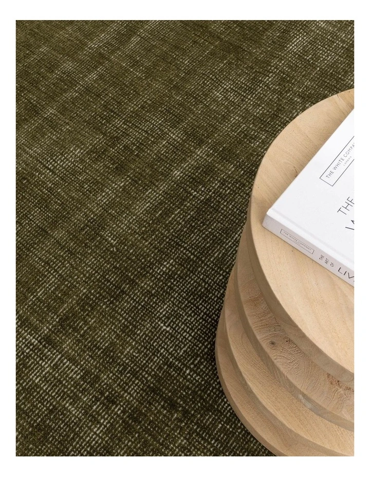 Harbour Olive Green Indoor Outdoor Rug image 5