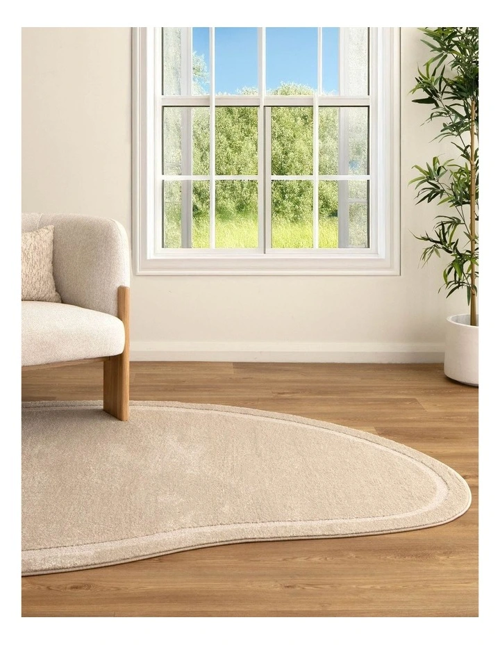 Nessa Beige Jellybean Rug (N700) image 4