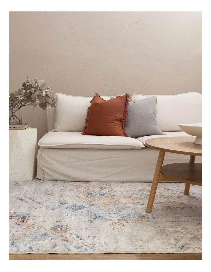 Cloud Ornate Multi Washable Rug - Fairy001 image 4