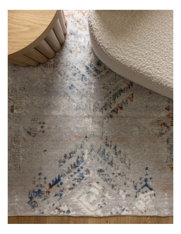 Cloud Ornate Multi Washable Rug - Fairy001 image 5