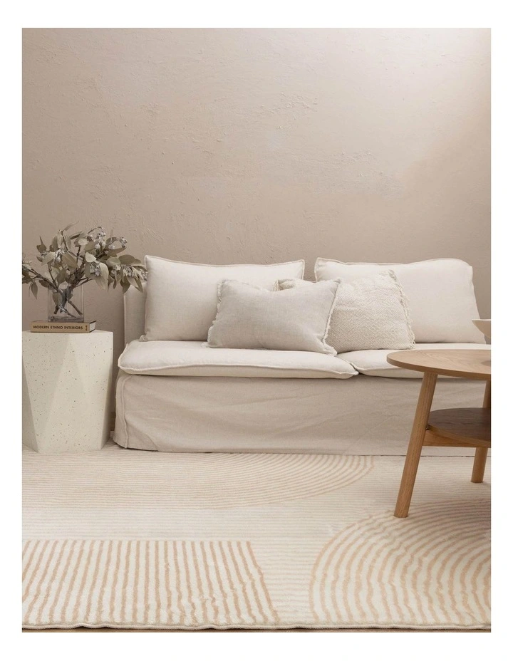 Cloud Arches Cream Beige Washable Rug- Fairy003 image 4