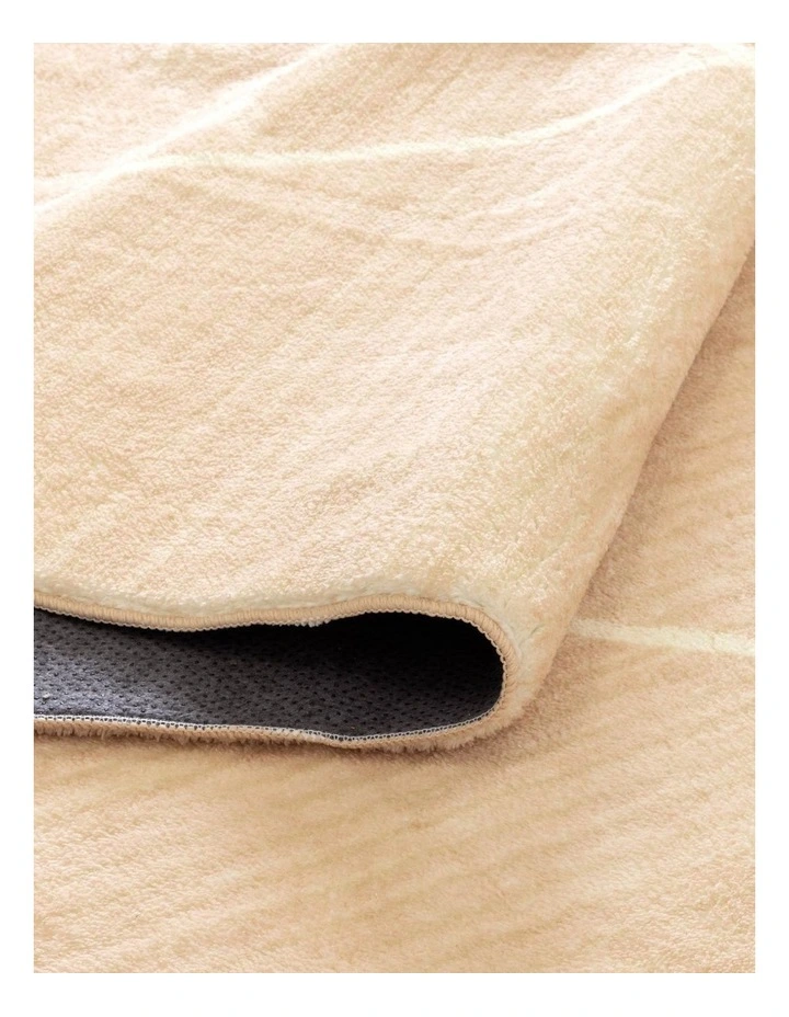 Cloud Diamonds Beige Washable Rug- Fairy005 image 3