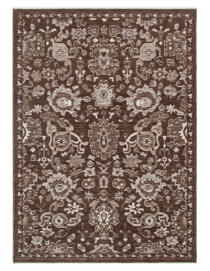 Horizon Brown Traditional Rug H111 image 1