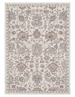 Horizon Grey Beige Traditional Rug H108