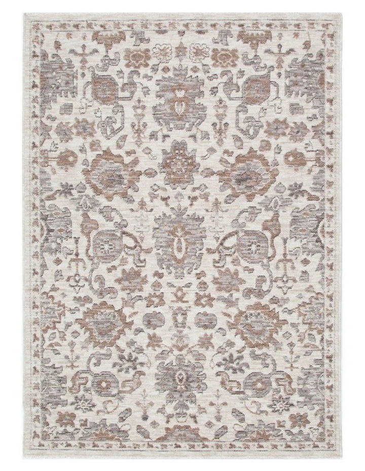 Horizon Grey Beige Traditional Rug H108 image 1
