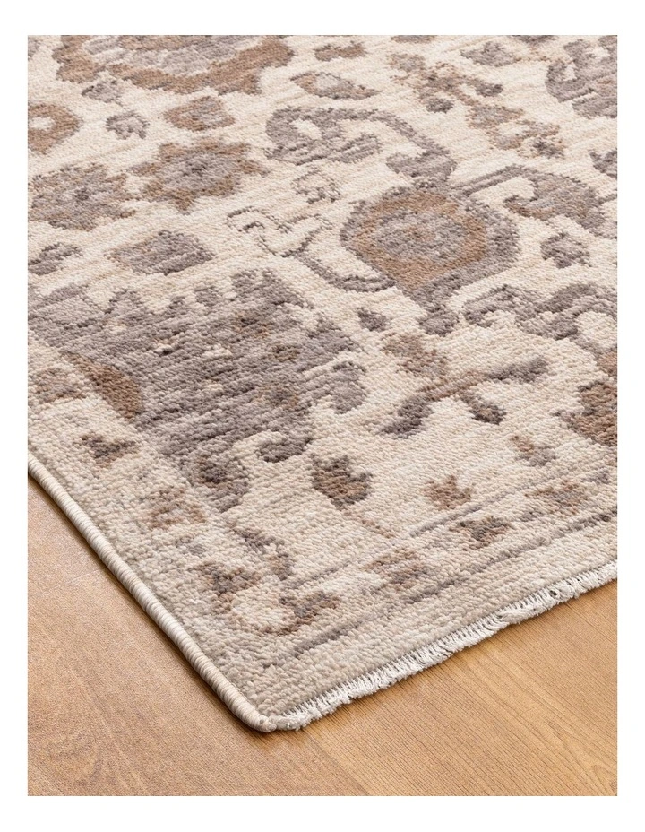 Horizon Grey Beige Traditional Rug H108 image 2