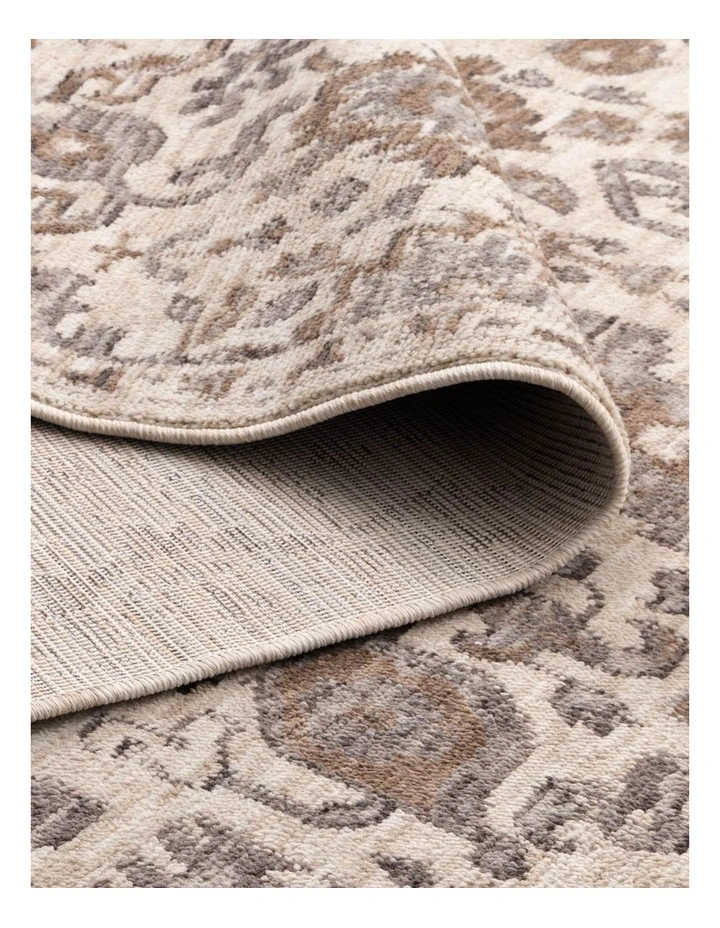 Horizon Grey Beige Traditional Rug H108 image 3