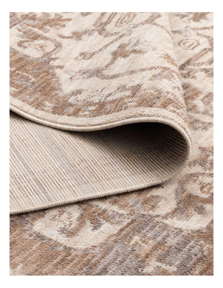 Horizon Ivory Beige Medallion Rug H114 image 3
