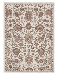 Horizon Ivory Brown Traditional Rug H107