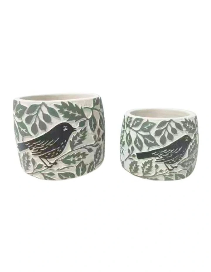 Willow & Silk Ravenhall Bird Planter image 1