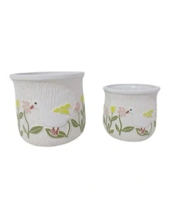 Willow & Silk Artisan Posy Patch Pot